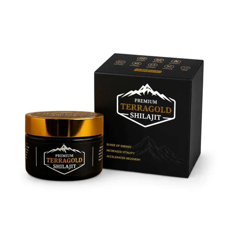 TerraGold pure Himalayan Shilajit resin jar – original salajeet Italy